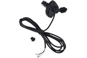 VGEBY1 Accélérateur de Pouce, poignées de Guidon, accélérateur de Pouce pour vélo électrique, Scooter, vélo électrique (Main Gauche)