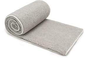 ‎BEST WOOL Best Wool Merino Wolldecke Schurwolle 140x200 cm - Kuscheldecke aus 100% Merino Schafwolle - Groß und Flauschige Decke Wolle - Gewicht 500g/m2 - Atmungsaktives Material