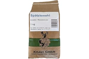KNAUS GMBH Spätzlemehl Mehl für Spätzle Spätzla Spatzen (2,5 kg)