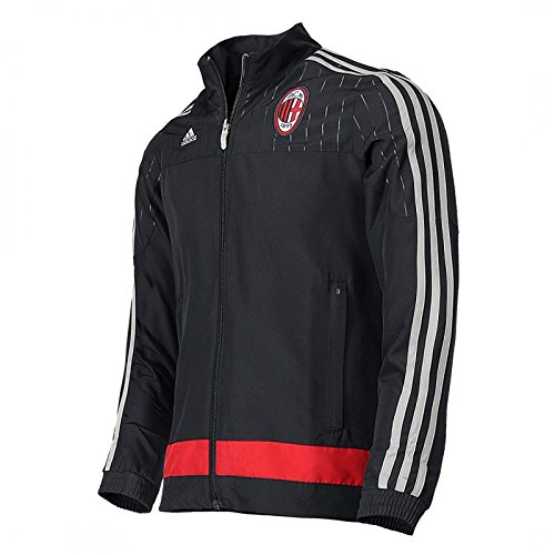 Preisvergleich Produktbild Sweatshirt Vertreter von AC Milan schwarzen Adidas Trainings - L