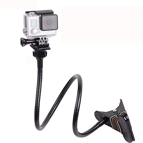 Preisvergleich Produktbild ZHANGZHIYUA Verstellbarer Schwanenhals-Desktop-Webcam-Ständerh... Flexible Jaw-Kamera-Tischklemmenhalterung für Logitech Webcam Brio 4K, C925e, C922x, C922, C930e und mehr