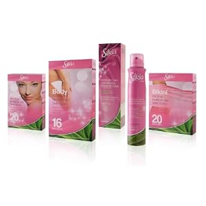 Silkia Body Wax Strips with Aloe Vera Cream Sachets - Pack of 16, SIL001 - Image 2