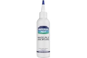 Imperial Feet Środek na Grzybicę Paznokci - Naturalny Preparat na Grzybice i Choroby - Krople z Gliceryną, Olejkiem Jojoba i z Drzewa Herbacianego, Bez Wody - Wyprodukowany w Europie - Butelka 75ml