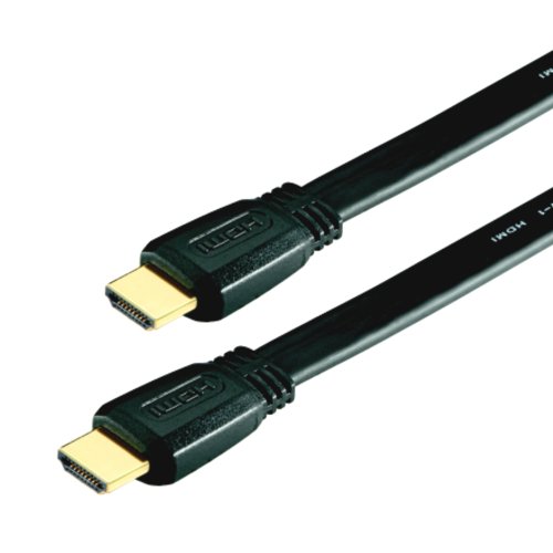 Ligawo High Speed HDMI Flachkabel mit Ethernet (5 m)