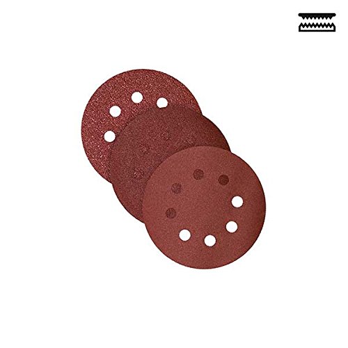 50 RETOL Klett-Schleifscheiben für Exzenterschleifer, Ø 115 mm, 8-Loch, K100