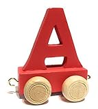 Buchstabenzug bunt | bunte Lok - farbige Waggons |...