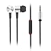 Produktbild Mamum universelle 3,5-mm-Metall-In-Ear-Stereo-Kopfhörer mit Mikrofon für Handy Einheitsgröße Schwarz