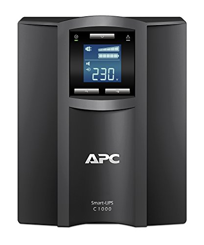 APC Smart-UPS SMC – Unterbrechungsfreie Stromversorgung 1.000VA – SMC1000I – Line Interactive, AVR, 8 Ausgänge IEC-C13, Shutdown Software - 4