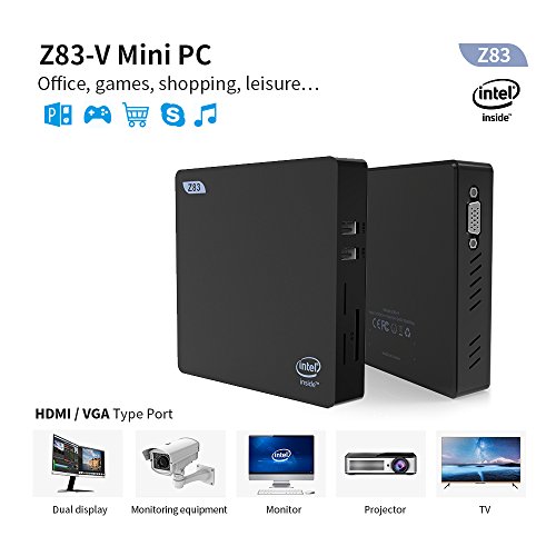 Beelink Z83-V Mini PC Intel Atom X5-Z8350 Processor DDR3 2G System Disk 32G 2 4G 5 8G WiFi Dual Screen Display Windows 10 Desktop PC reviews Beelink Z83-V Mini PC Intel Atom X5-Z8350 Processor DDR3 2G System Disk 32G 2 4G 5 8G WiFi Dual Screen Display Windows 10 Desktop PC