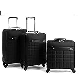 BAG Vintage Koffer Räder Reise Trolley Tasche Männer Kabinen-Reisetasche Frauen Leder Rollgepäck,Red,20inches