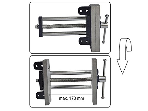 Schreinerei-Schraubstock 150 mm Backenbreite für Werkbankmontage - 3