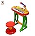 Produktbild Best For Kids Z3132A Kinder Piano Musikinstrument Keyboard Spielzeug Klavier Kinderpiano, Hocker und Mikrofon
