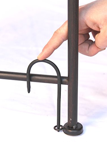 Bodenanker Erdspieß 8 Stk. 13 cm Bodenspieß Erdnagel Erdanker Befestigung Spieß - 4