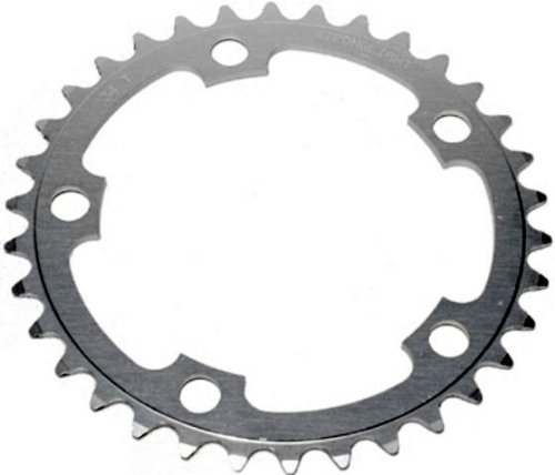 STRONGLIGHT KETTENBLATT Alu 5-Arm Lochkreis 130mm silber versch. Größen - 2