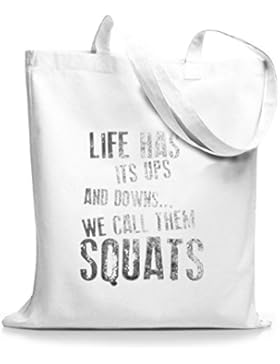 StyloBags Jutebeutel / Tasche Life has its ups