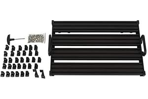 Guitto GPB-02 Pedalboard, mittlere Größe, für max 6 Pedale, inklusive Tasche