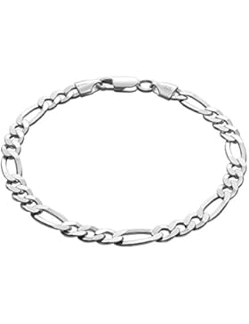 STERLL Herren-Armband aus massivem 925 Silber, ideal als Geschenk für Mann oder Freund, mit Schmuckbox