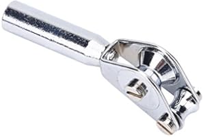 V GEBY Guide de Pointe de Canne à pêche, Guide de Rouleau en Acier Inoxydable, pêche à la traîne pour la pêche en mer(6#)