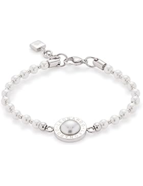 Leonardo Jewels Damen-Schildarmband Edelstahl Perlmutt 016454