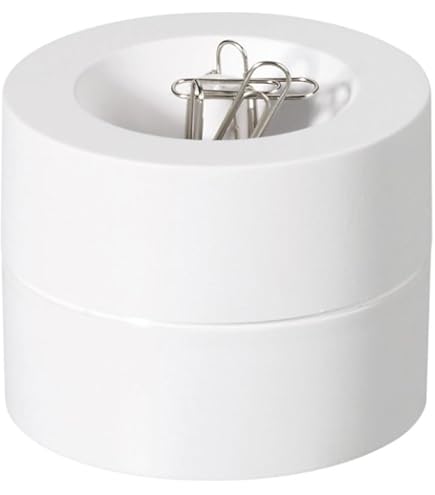 Cestino Portacarta In Rete Metallica - Bianco Per Ufficio E Casa - Foto 4