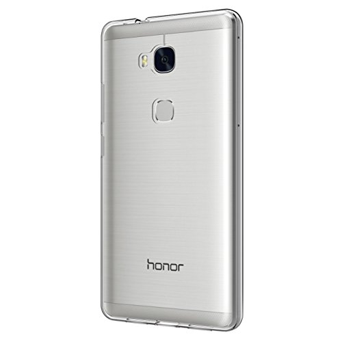 Huawei Honor 5X Hülle Case ,Elekin Transparent TPU Case Crystal Clear Handyhülle Schutzhülle für Huawei Honor 5X - 2