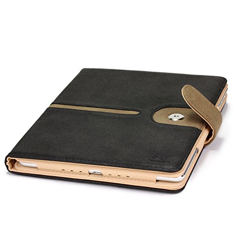 iPad Air 2 [2014 Version-6.Generation] Hülle Original Urcover® [DEUTSCHER FACHHANDEL] Smart Cover Schutzhülle Case Etui mit Sleep/Wake Funktion ?? Zubehör | Schwarz