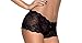 Produktbild Obsessive subtile Spitzen-Shorts Panty Hipster aus zarter Spitze, schwarz, Gr. XXL