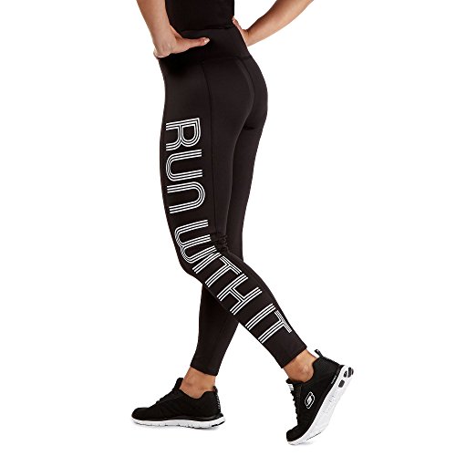 Red Herring Womens Black Slogan Print 