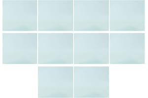 Oumefar Premium reservsvetshjälm lins 138 x 122 mm svetslins svetshjälm transparent lins 10 st lödning för svetsning