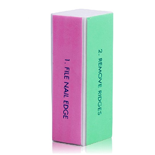 1Pcs White Buffing Sanding Files Block Pedicure Manicure Care Nail Art Buffer For Salon Homeuse