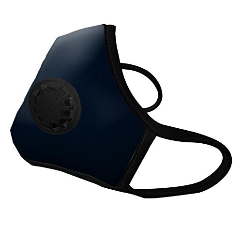 Vogmask | Noir N99 - Mascara Antipolucion con filtro de carbon activado - Mediana (M - 23-58 kg)