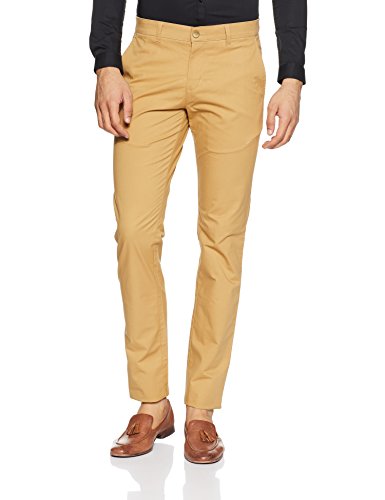 Buy Parx Men's Slim Fit Formal Trousers 