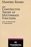 Image de Constructive theory of multivariate functions with application to tomography