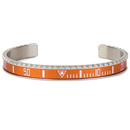 Preisvergleich Produktbild Lünetten Armband im SEA-STYLE orange