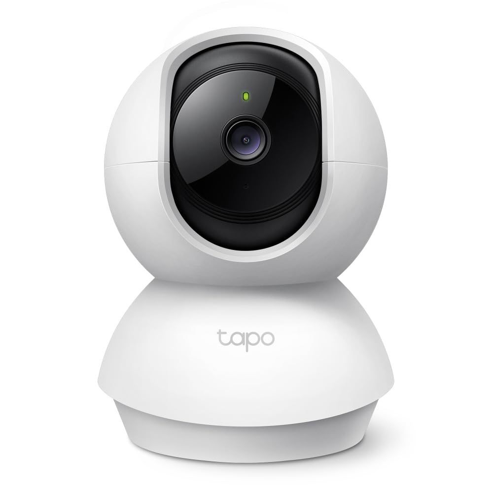 Tapo TP-Link C210 360° 3MP Full HD 2304 X 1296P Video Pan/Tilt Smart Wi-Fi Security Camera | Alexa Enabled | 2-Way Audio| Nig