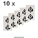 10 Queen of Spades mini Tattoo - QoS black tattoo for Hotwife - BBC lovers (10)