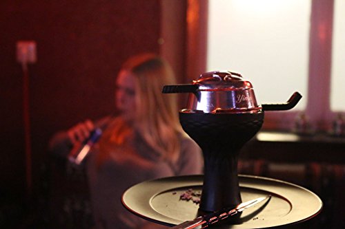 YIME Shisha Smokebox Kaminkopf Kaminaufsatz I mit zwei Gummigriffen I kaminaufsatz kaminkopf - 5