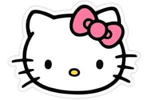 Hello Kitty-formad kudde, ca. 26 x 36 cm, 100% polyester