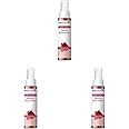 WishCare® 100% Pure & Natural Rose Water - For Skin, Face & Hair - Steam Distilled - Kannauj Gulab Jal - Spray Skin Toner - Free From Paraben, Alcohol & Chemicals - 50 ml (Pack of 3)
