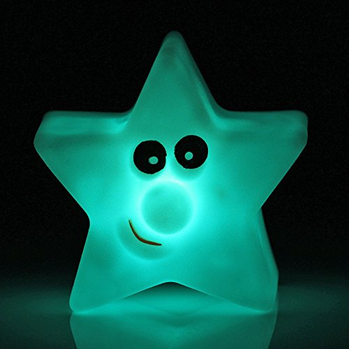 1Pcs TAN Nachtlicht Schlafzimmer Badezimmer Batteriebetriebenen LED Lampe Kinder Baby, Führte Neue Lampe Nachts Romantisch – Süße Lampe Für Zimmer Weihnachtsfeier Dekor - 6