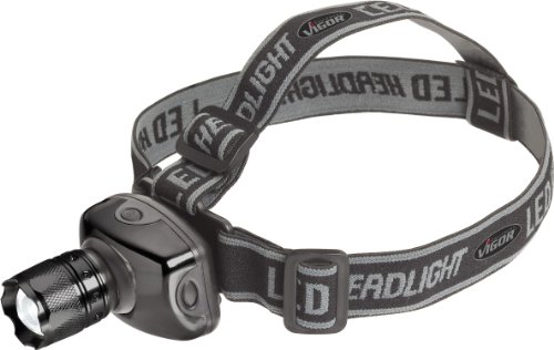 VIGOR V1911 Stirnlampe mit 3 Watt Cree-LED