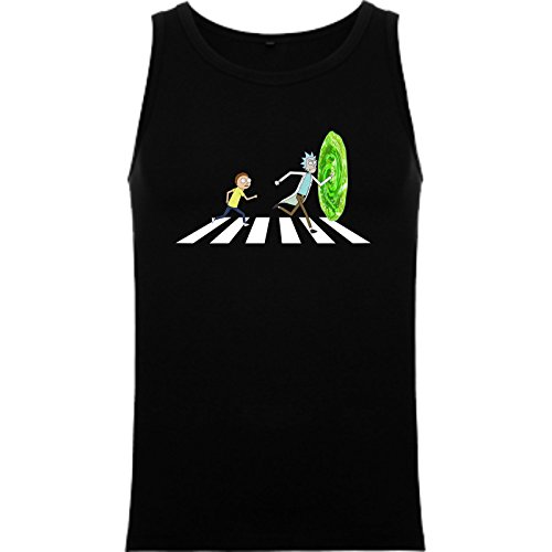 The Fan Tee Tank Top de Rick and Morty Divertida Friky Smith Tiny Beat