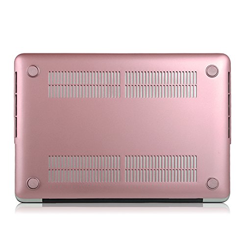 Fintie MacBook Pro 13 Hülle 2016 – Ultra Slim Plastik Hartschale Schutzhülle Snap Case für NEUESTE 13-zoll MacBook Pro 13″ (2016 Freisetzung) A1706 / A1708 mit/ohne Touch Bar and Touch ID, Roségold - 8