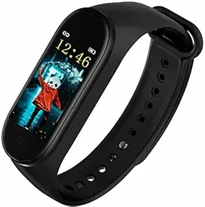 HUG PUPPY M4 Smart Watch, Bluetooth - Black