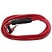 Price comparison product image IPOTCH Replacement Audio Cable With Talk/Mic Remote For Beats by Dr. Dre, Studio, Studio 2, Solo, Solo 2, Mixr, Pro - Compatible with iPhone 4/4S/5/5S/6/6S/6S Plus - red, as described