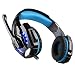 Produktbild G9000 Kopfhörer Gaming-Headset, 7,1-Kanal Surround-Sound Über-Ohr-Kopfhörer Mit Mit Geräusch-Abbruch MIC, LED-Leuchten, Für PC-Spiel Und PS4-Gaming,Blue