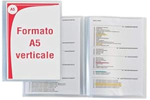 NIKOFFICE PORTALISTINO PERSONALIZZABILE A5 (15X21) 60 BUSTE