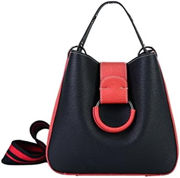 YouPuer Women Bucket Shoulder Bags Artificial Leather Shoulder Bag Cross Body Bag Handbag Messenger Bag