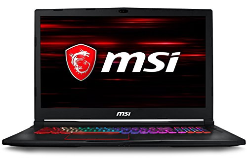 MSI GE73 Raider RGB 8RF-050UK 17 3-Inch Gaming Laptop -  Black   Intel i7 8750H  16 GB RAM  1 TB HDD Plus 512 GB SSD  NVIDIA GeForce GTX 1070 Graphics