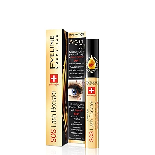 Eveline Lash Therapy Total 5in1 Argan Oil Eyelash Serum Professional Conditioner